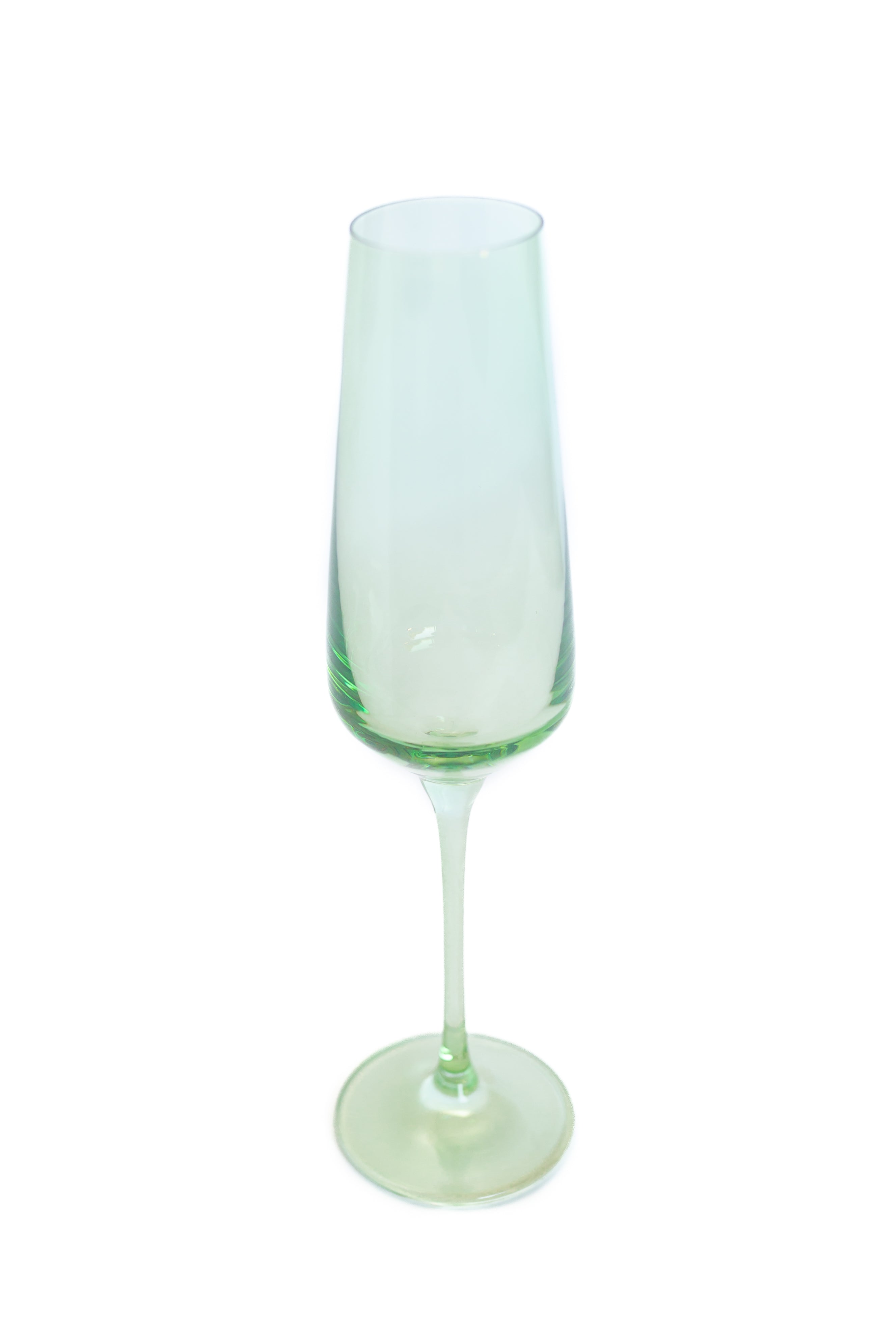 Estelle Colored Champagne Flute - Set of 2 {Mint Green}