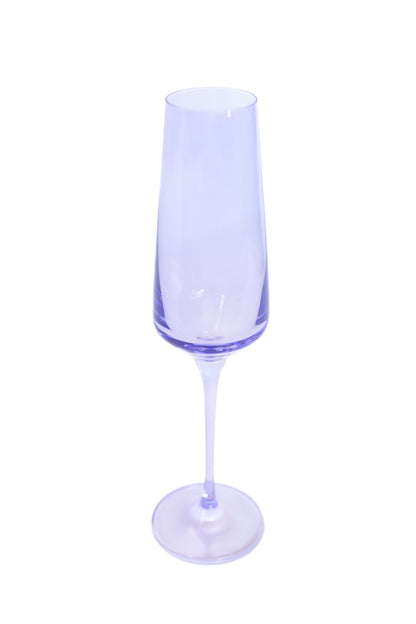 Estelle Colored Champagne Flute - Set of 2 {Lavender}