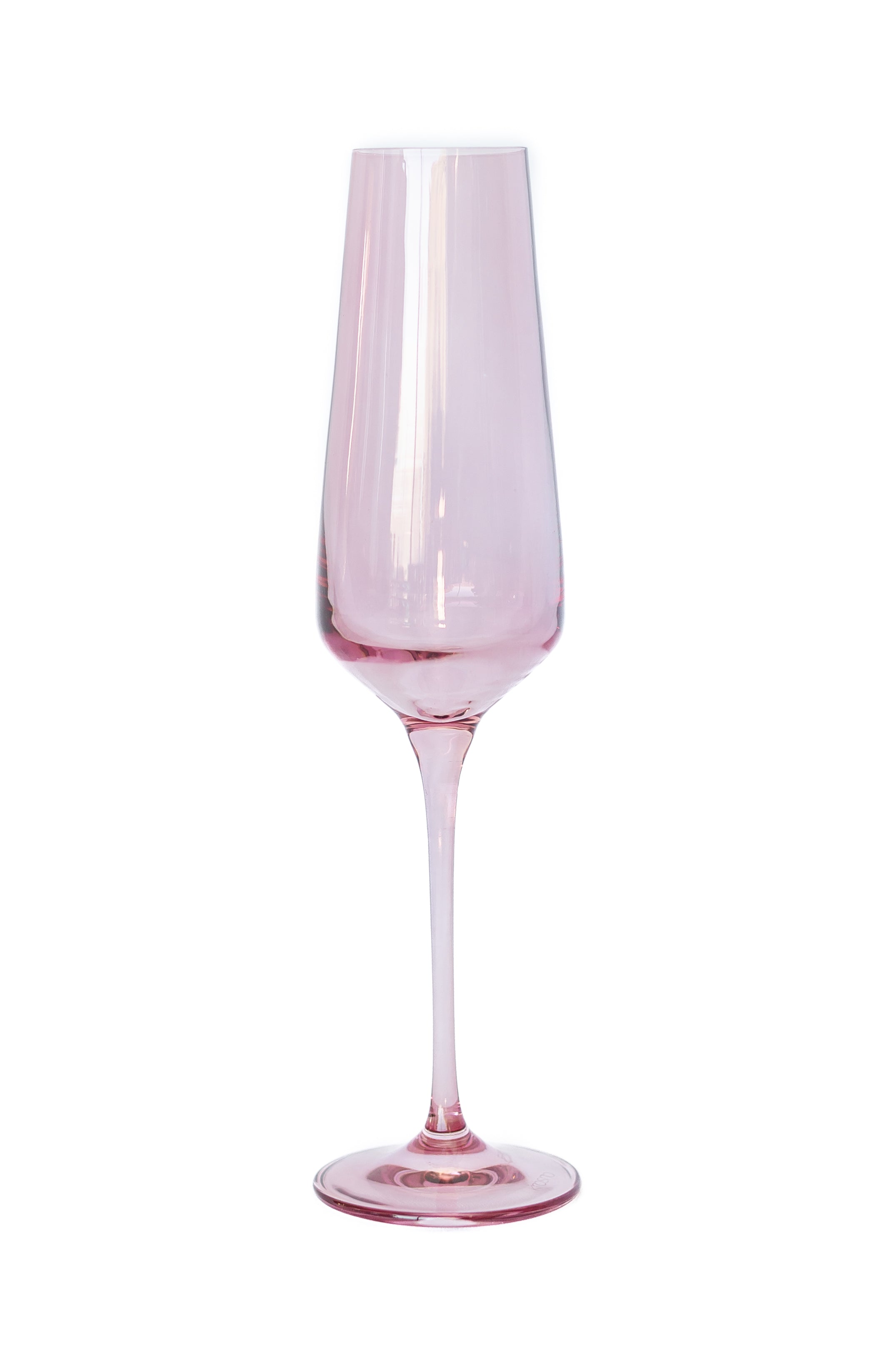 Estelle Colored Champagne Flute - Set of 2 {Rose}