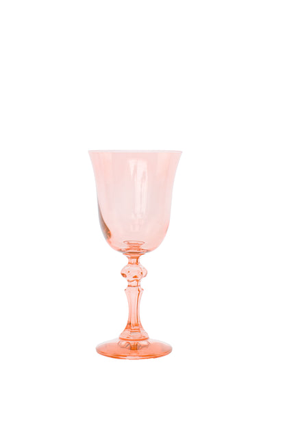 Estelle Colored Regal Goblet - Set of 2 {Blush Pink}