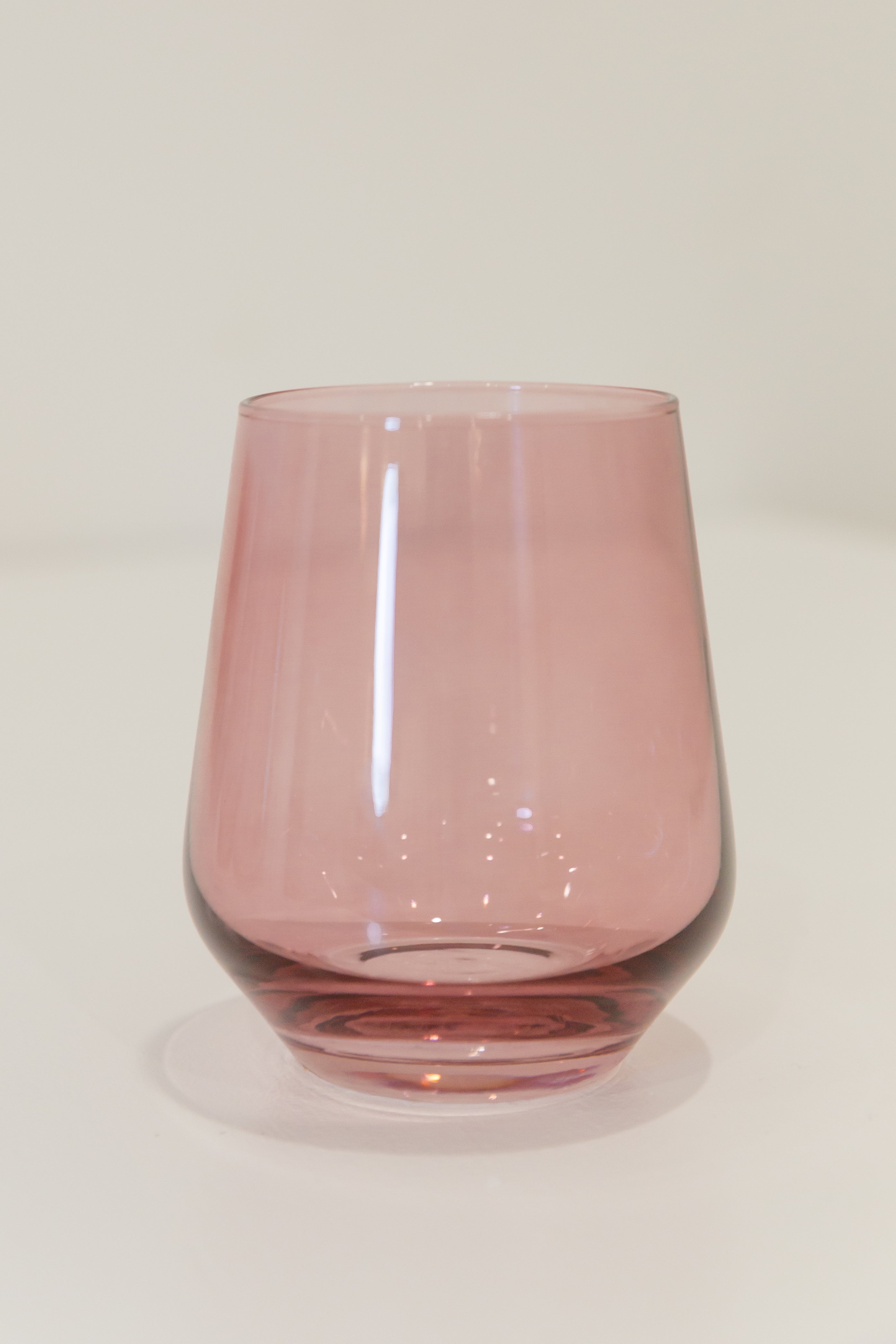 Estelle Colored Wine Stemless - Set of 6 {Custom Set}