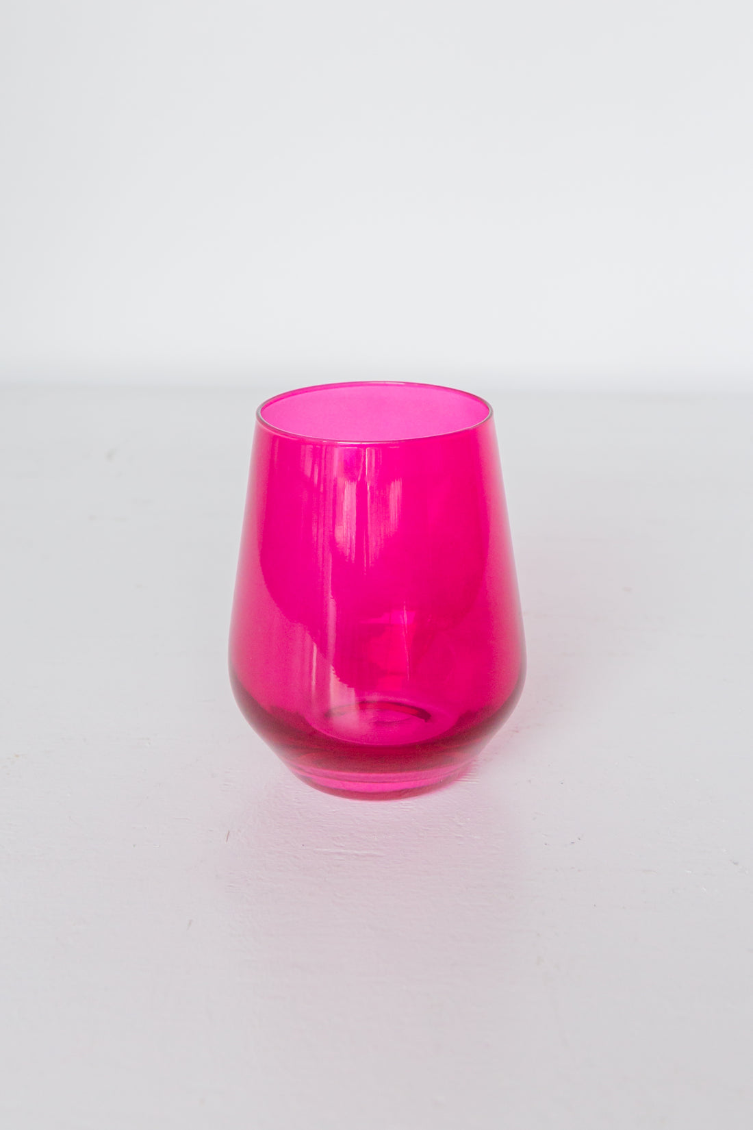 Estelle Colored Wine Stemless - Set of 2 {Viva Magenta (Our Fuchsia)}