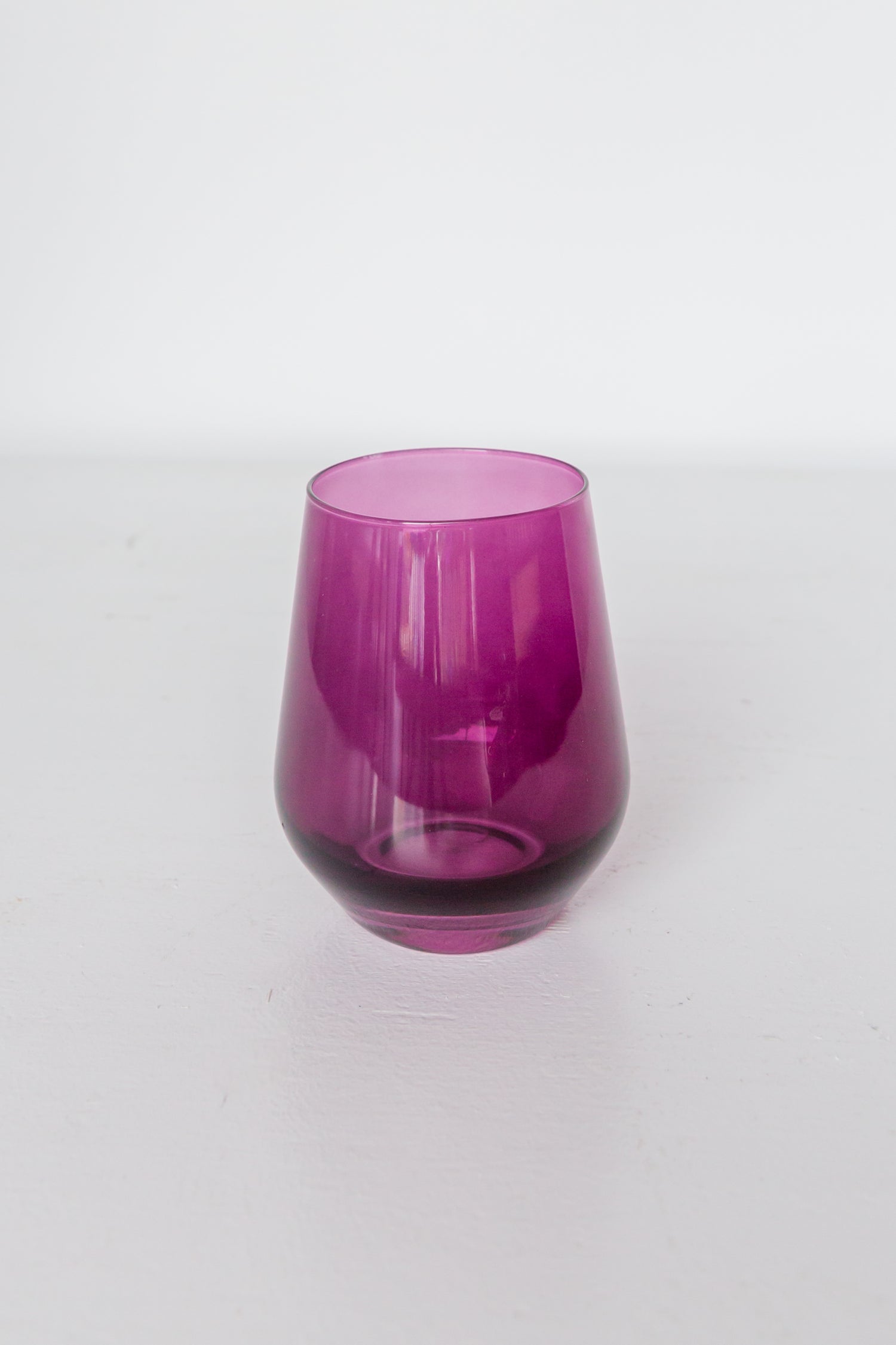 Estelle Colored Wine Stemless - Set of 6 {Amethyst}