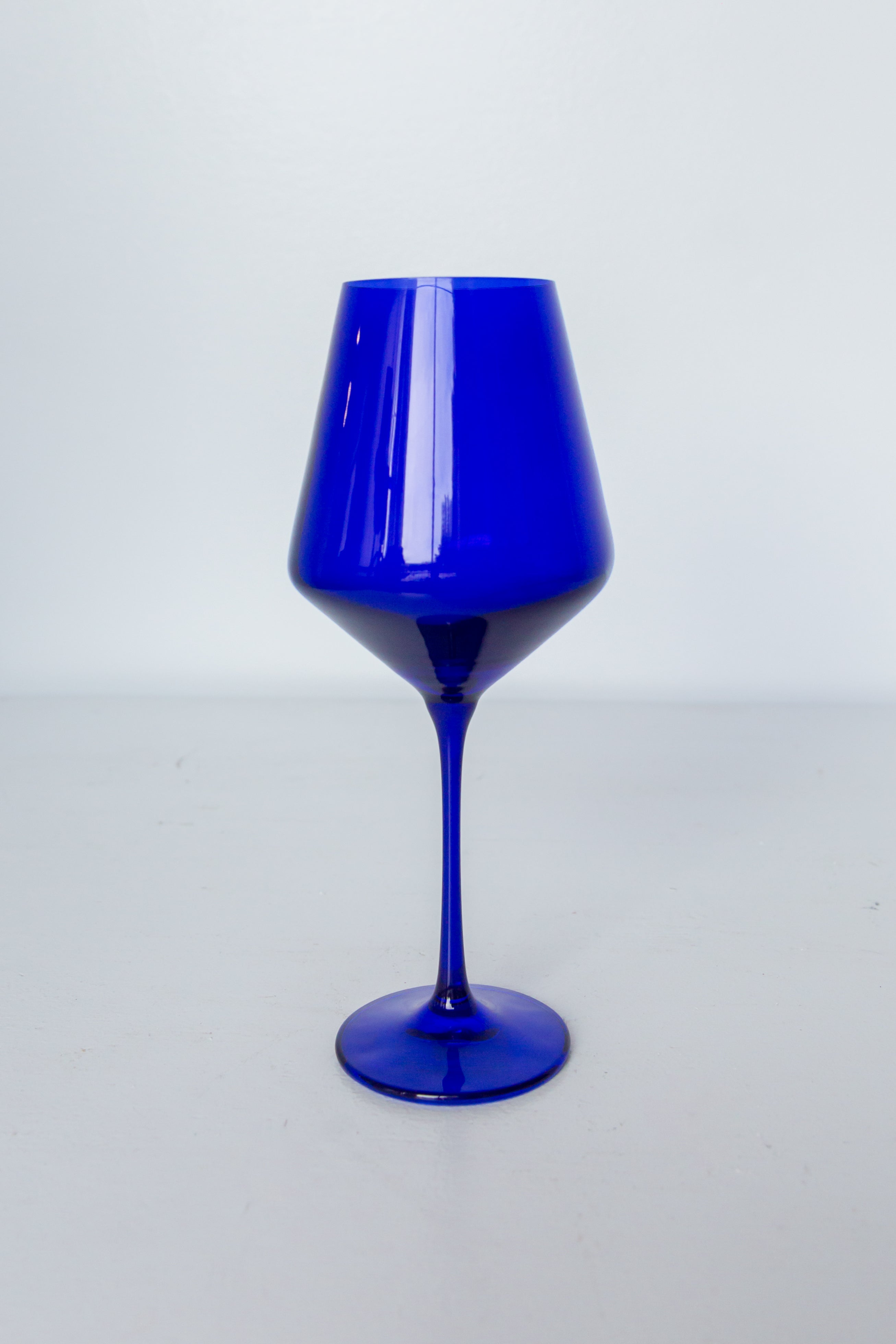 Estelle Colored Wine Stemware - Set of 2 {Royal Blue}