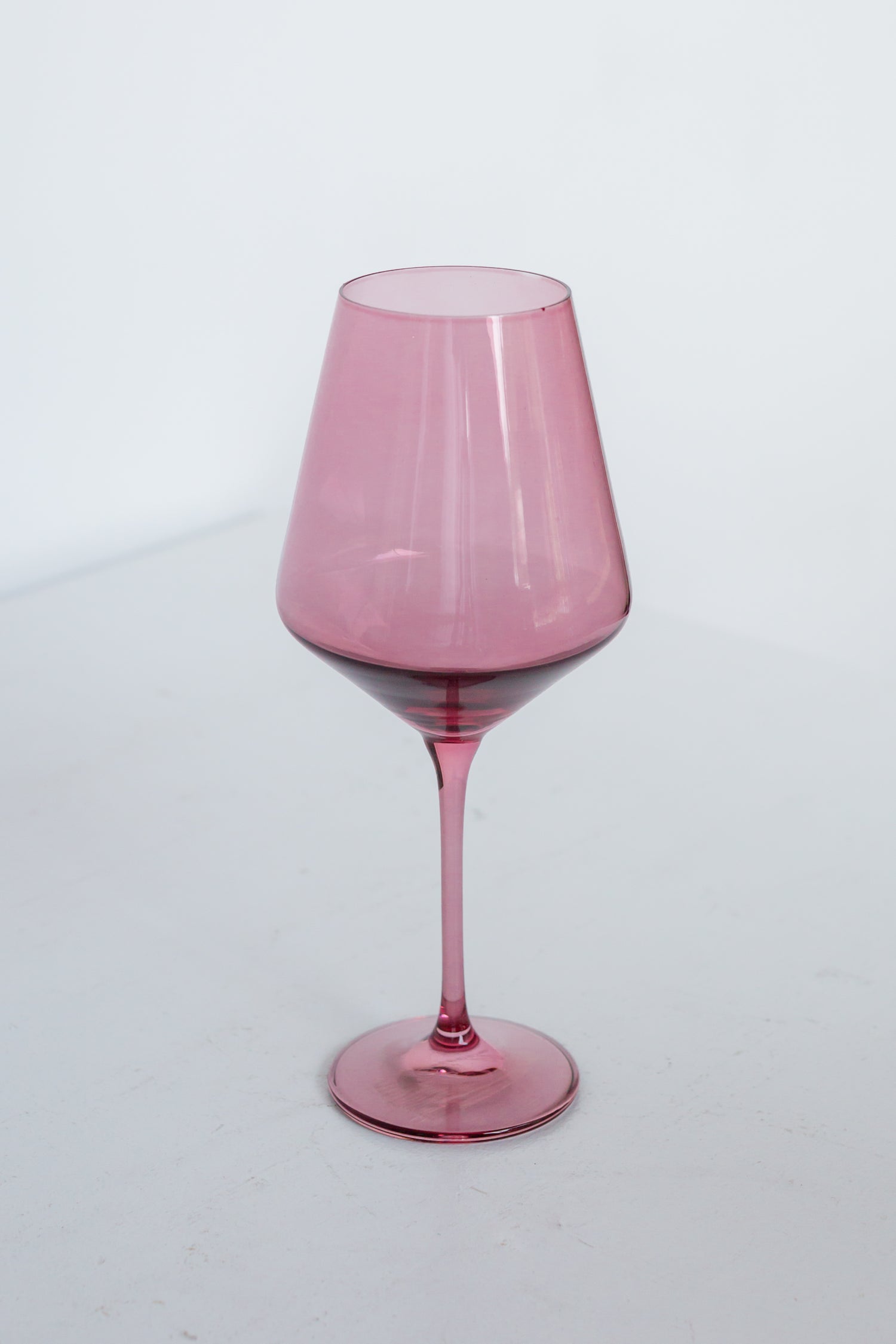 Estelle Colored Wine Stemware - Set of 6 {Rose}