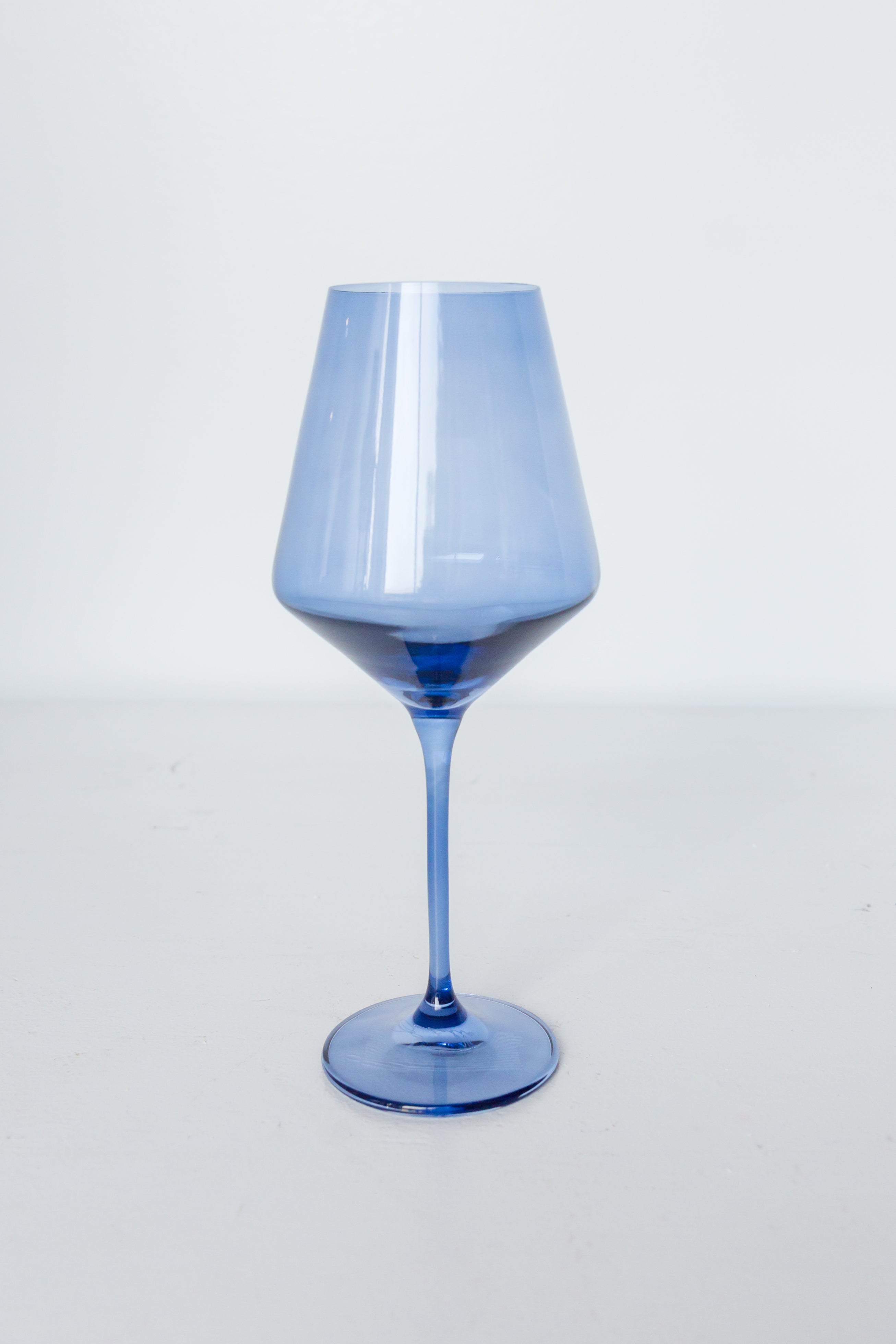 Estelle Colored Wine Stemware - Set of 2 {Cobalt Blue}