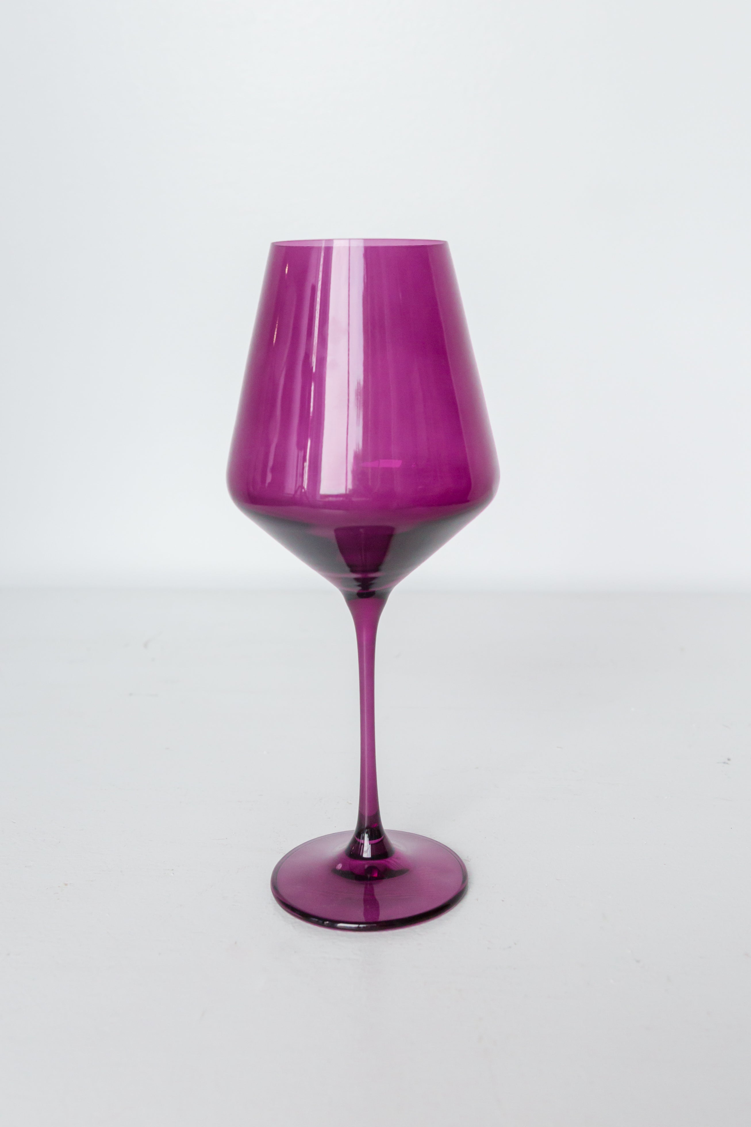 Estelle Colored Wine Stemware - Set of 2 {Amethyst}