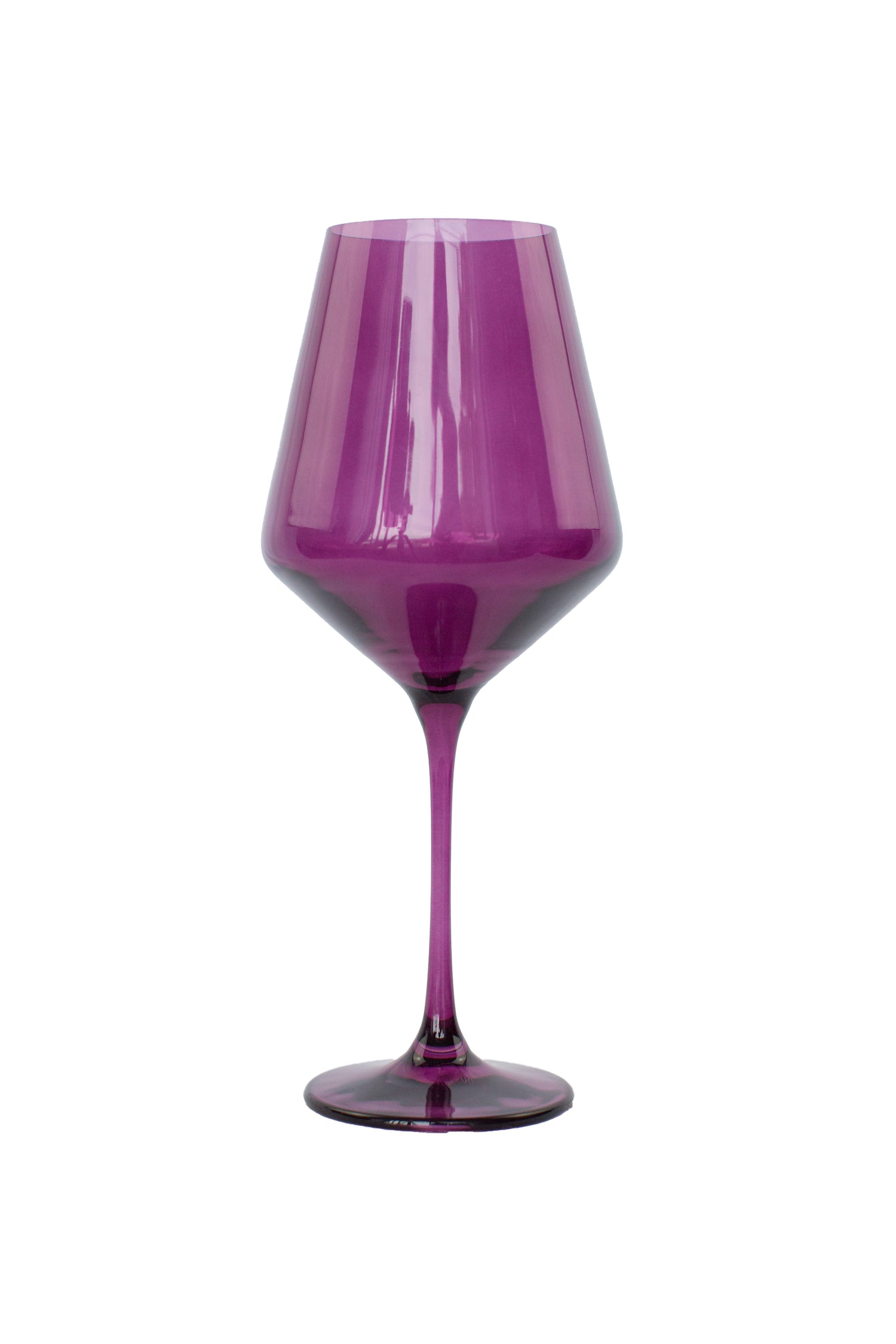 Estelle Colored Wine Stemware - Set of 2 {Amethyst}