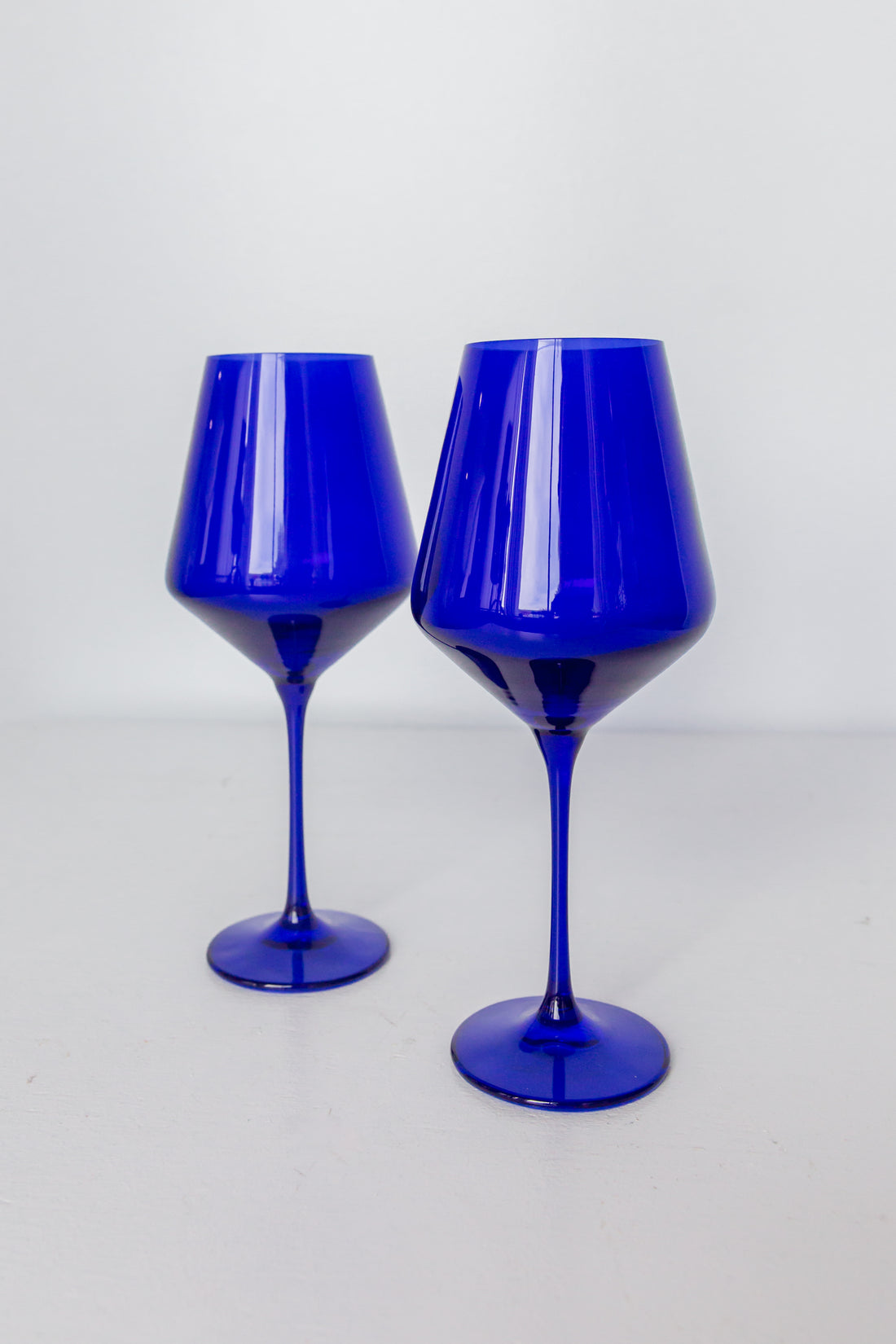 Estelle Colored Wine Stemware - Set of 2 {Royal Blue}