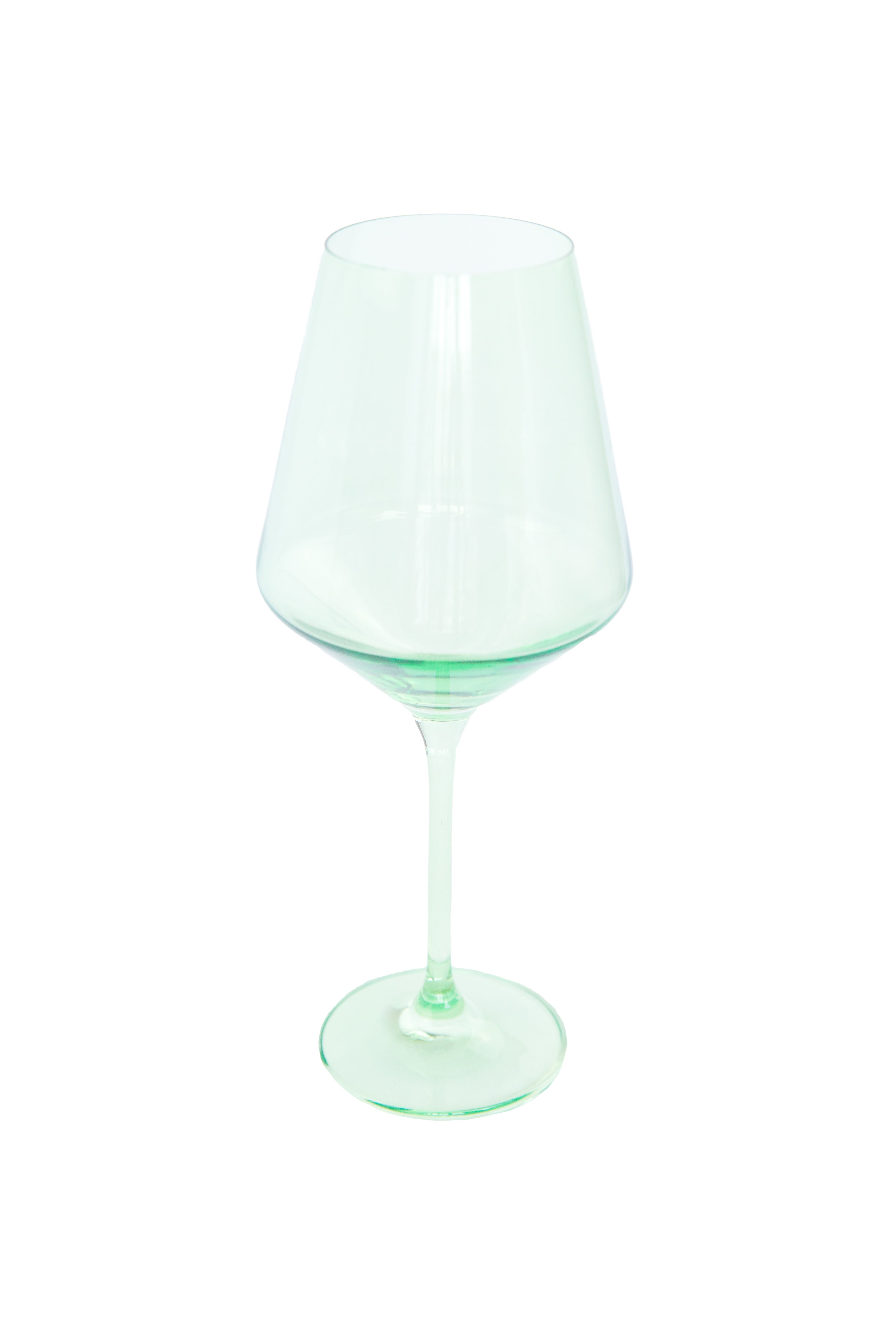 Estelle Colored Wine Stemware - Set of 2 {Mint Green}