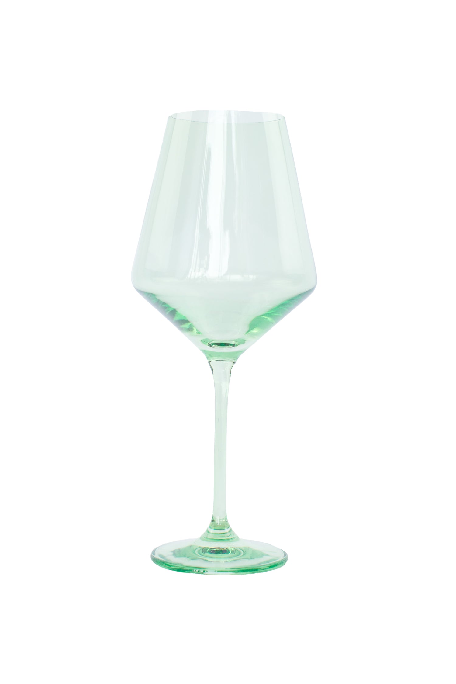 Estelle Colored Wine Stemware - Set of 2 {Mint Green}