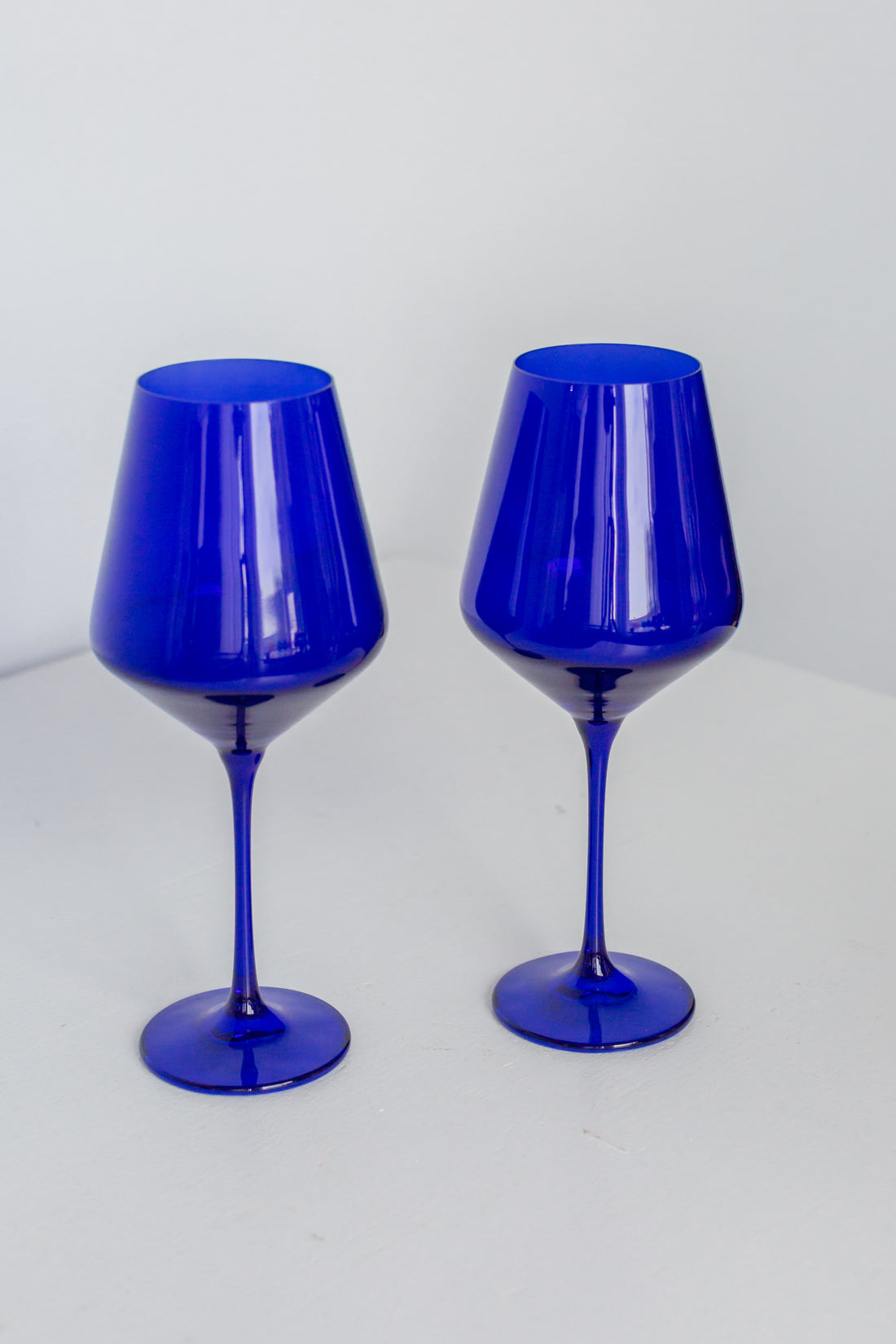 Estelle Colored Wine Stemware - Set of 2 {Royal Blue}