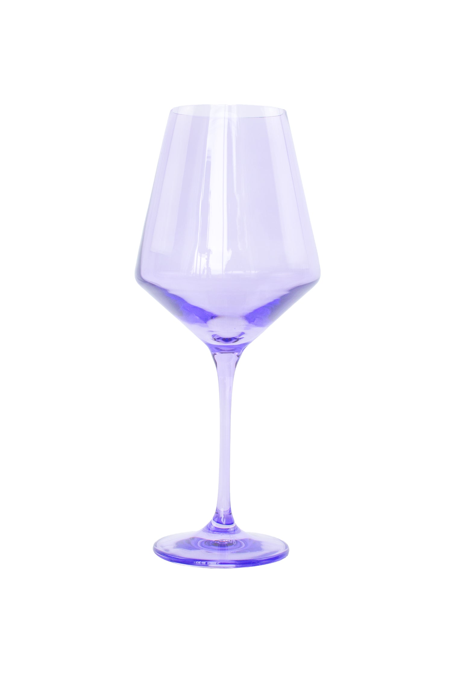 Estelle Colored Wine Stemware - Set of 2 {Lavender}