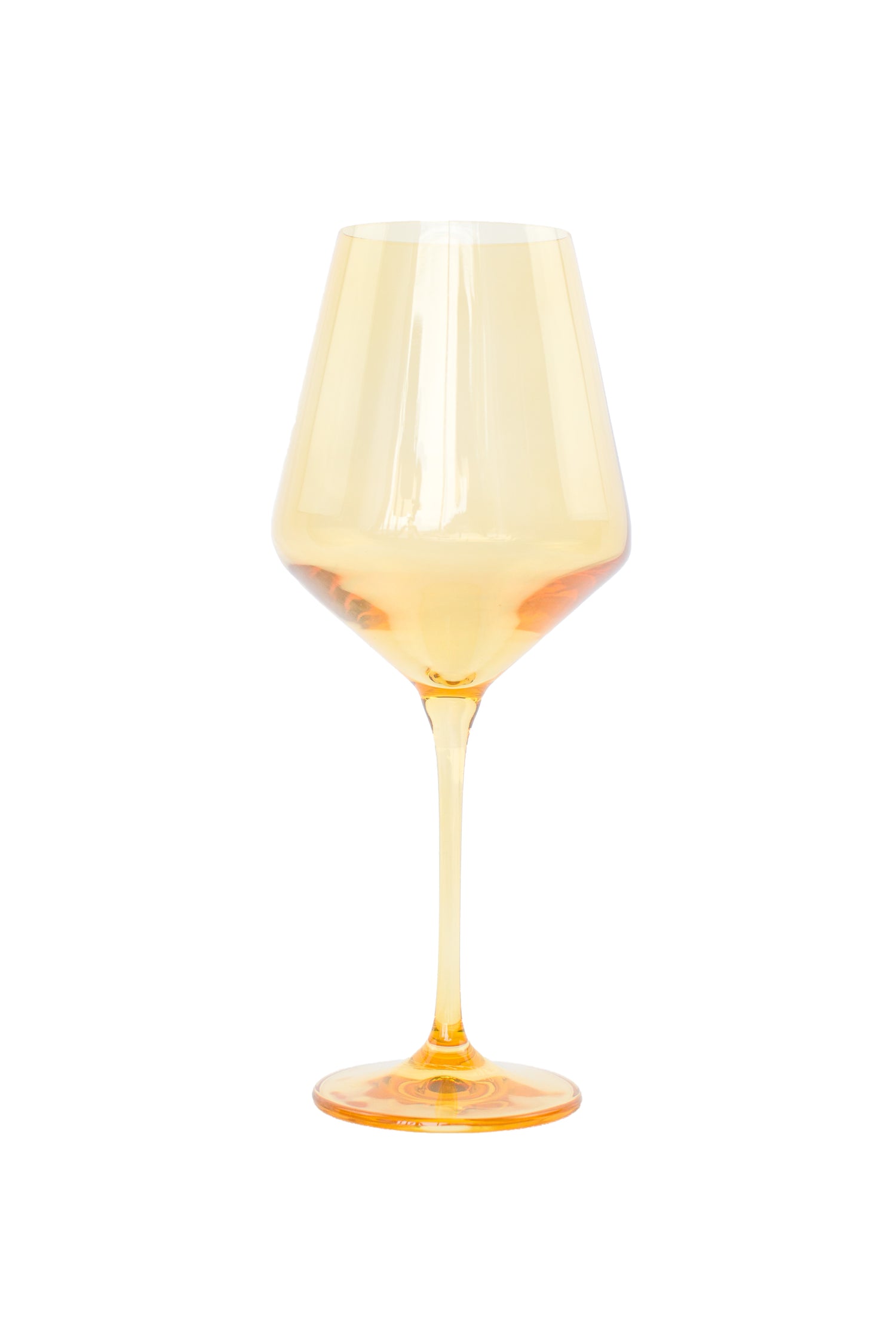 Estelle Colored Wine Stemware - Set of 6 {Yellow}